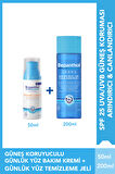 Bepanthol Derma Spf Yüz Bakım Kremi  50ml +Yüz Temizleme Jeli 200ml & Taç Hediye