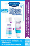 SensiWash Yüz ve Vücut Temizleme Jeli 200ml + Sensidaily 200ml + Tuvana Büyükçınar Tasarımlı Peştamal Hediye