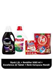 Yıkama Temizlik Deterjan Seti : Perwoll Pril Persil K2r 