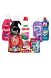 Her Evin İhtiyacı Güçlü Temizlik Seti Orta Boy : Deterjan Yumuşatıcı Perwoll Persil Pril K2r Bref