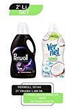 Vernel Max Mineraller&H.Cevizi 1,44L + Perwoll Siyah 1,485