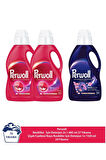 Perwoll Renkliler 2x1.485 ml 27 Yıkama Çiçek Cazibesi Koyu Renkler 1x1.320 ml 24 Yıkama 3'lüSet(78 Yıkama)