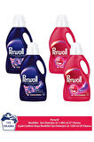 Renkliler 2x1.485ml 27 Yıkama  Çiçek Cazibesi Koyu Renkler 2x1.320ml 24 Yıkama 4'lüSet (102 Yıkama)