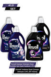 Perwoll 2,97 L Siyah x2 + Perwol 2,75 L Koyu Renkliler için Çiçek Cazibesi x2 (4'lü Set)