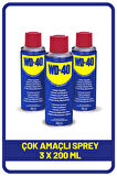 WD-40  200 ml x 3 adet