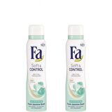 Fa Soft & Control Deosprey 150 Ml X 2 Adet