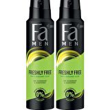 Fa Freshly Free Nane & Bergamot Deosprey X 2 Adet