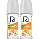 Fa Freshly Free Salatalık & Kavun Roll-On X 2 Adet
