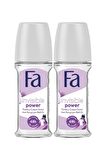 Fa Invisible Power Roll-On 50 Ml X 2 Adet