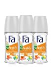 Fa Freshly Free Salatalık & Kavun Roll-On X 3 Adet