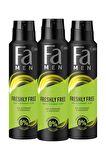 Fa Freshly Free Nane & Bergamot Deosprey X 3 Adet