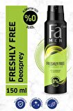 Fa Freshly Free Nane & Bergamot Deosprey X 3 Adet