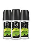 Fa Freshly Free Nane & Bergamot Roll-on X 3 Adet
