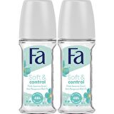 Fa Soft & Control Roll-On 50 Ml X 2 Adet