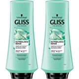 Gliss Nutribalance Repair Saç Dökülmesi Karşıtı Saç Kremi 360 ml x 2 Adet