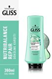 Gliss Nutribalance Repair Saç Dökülmesi Karşıtı Saç Kremi 360 ml X 6 Adet