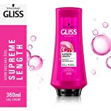 Gliss Supreme Length Uzun Saçlara Özel Saç Kremi 360 ml x 2 Adet