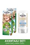 Palette 10-0 Açık Sarı x 2 Adet + Soğuk Sarı Palette Toner