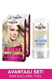 Palette 10-1 Küllü Açık Sarı x 2 Adet + Soğuk Sarı Palette Toner