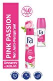 Fa Pink Passion Roll-On 50 Ml + Pink Passion Deosprey 150 Ml