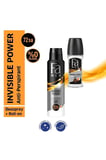 Men Invisible Power Roll-On 50 ml + Deosprey 150 ml Set – Leke Karşıtı, 72 Saat Koruma
