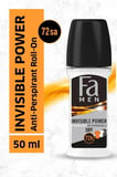 Men Invisible Power Roll-On 50 ml + Deosprey 150 ml Set – Leke Karşıtı, 72 Saat Koruma