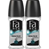 Fa Men Roll-On Fresh Pulse TR 50ml X 2 Adet 