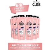 Gliss Split Hair Miracle Şampuan 500 Ml x 6 Adet