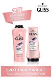 Gliss Split Hair Miracle Şampuan 360 Ml + Split Hair Miracle Saç Kremi 360 Ml
