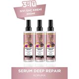 Gliss Serum Deep Repair Onarıcı Durulanmayan Sıvı Saç Kremi 200 ml x 3 Adet