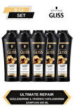 Gliss Ultimate Repair Şampuan 400ml x 5'li Set