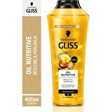 Gliss Oil Nutritive Şampuan 400ml x 3'lü Set