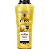 Gliss Oil Nutritive Şampuan 400ml x 3'lü Set