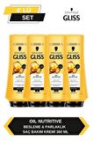 Gliss Oil Nutritive Saç Kremi 360ml x 4'lü Set