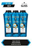 Gliss  Aqua Revive  Şampuan 400 Ml x 3 Adet