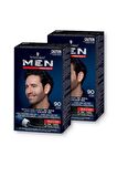 Schwarzkopf Men Perfect Erkek Saç Boyası 90 - Siyah 2 Adet
