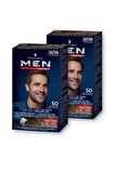 Schwarzkopf Men Perfect Erkek Saç Boyası 50 - Açık Kahve 2 Adet