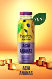 Ice Tea Açai Ananas Soğuk Çay Şeker İlavesiz 250 ml x 24