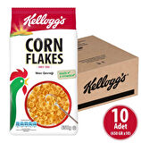 Corn Flakes Kahvaltılık Mısır Gevreği 650 Gr x 10 Adet, Lif Kaynağı, Demir Ve 6 Vitamin Içerir