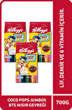 Coco Pops Jumbos BTS Mısır Gevreği 700X3 Adet, Lif, Demir Ve 6 Vitamin Içer