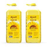 KOMİLİ AYÇİÇEK YAĞI 5 LT PET ( Dar Ağız )*2 Adet