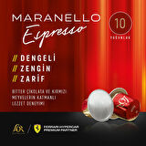 L'or Maranello Espresso Nespresso Uyumlu Alüminyum Kapsül Kahve 100 Kapsül