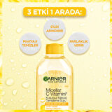 Parlak Cilt İçin Makyaj Temizleme Suyu + C Vitamini Serum Seti