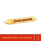 Toblerone Sütlü Bar Çikolata 35 gr - 7 Adet