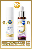 SUN SPF50 Primer Nemlendirici Makyaj Bazı 30ml ve Luminous630 Skin Glow Aydınlatıcı Cilt Serum 30ml