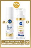 SUN SPF50 Primer Nemlendirici Makyaj Bazı 30ml ve Luminous630 Thiamidol Leke Karşıtı Cilt Serum30ml 