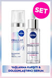 Cellular Epigenetics Rejuvenating Yaşlanma Karşıtı Cilt Serumu 30ml ve Dolgunlaştırıcı Serum 30ml