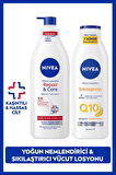 Q10 Sıkılaştırıcı Vücut Losyonu 250ml ve Repair&Care Nemlendirici Losyon 400ml, Kaşıntı Rahatlatıcı