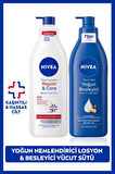 Besleyici Vücut Sütü 400ml ve Repair&Care Nemlendirici Losyon 400ml, Kaşıntı Rahatlatıcı, Kuru Cilt