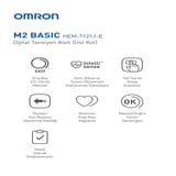 Omron M2 Basic Koldan Tansiyon Aleti + Taşıma Çantası Hediyeli